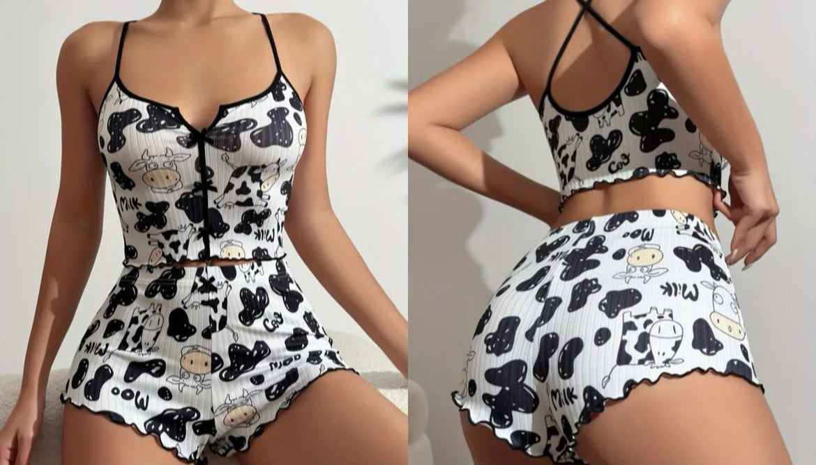 COMBO Pijama y Pantufla + Medias GRATIS 🐮🐷 Envío GRATIS SOLO POR HOY 🚚